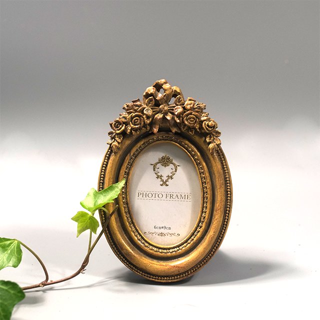 Wholesales Moulding Oval Vintage 3D Wedding Photo Resin Frame