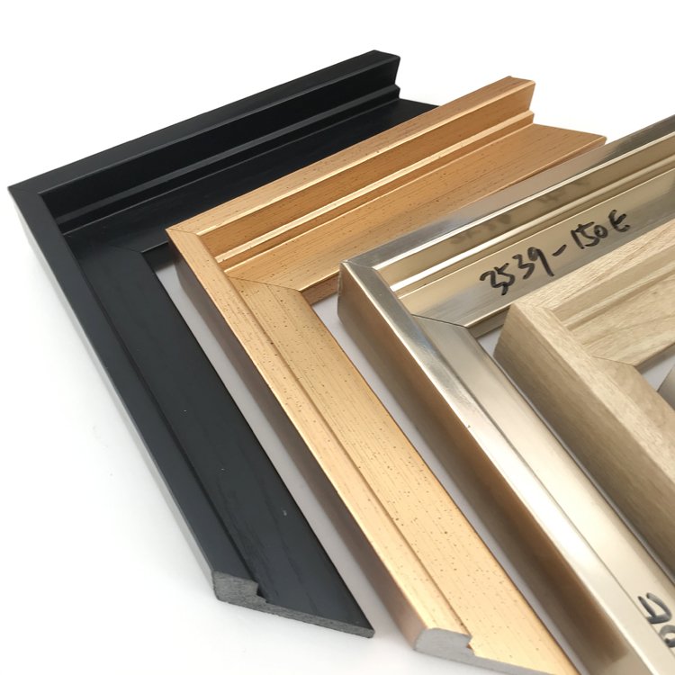 Oil Painting Picture Frame Moulding Wholesale Custom Plastic Frame Wall Art Framing L Shape Canvas Customised Customized Logo