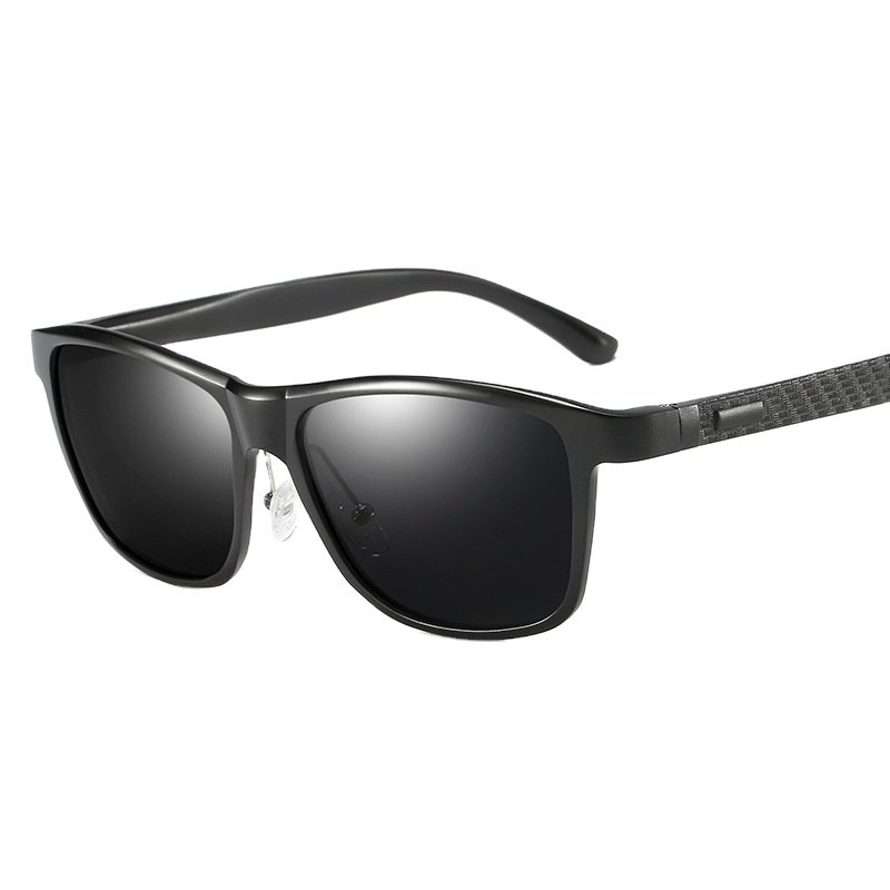 Aluminum Mg Frame Driving Polarized sunglasses man wearing Sun Glasses 2024 with CE