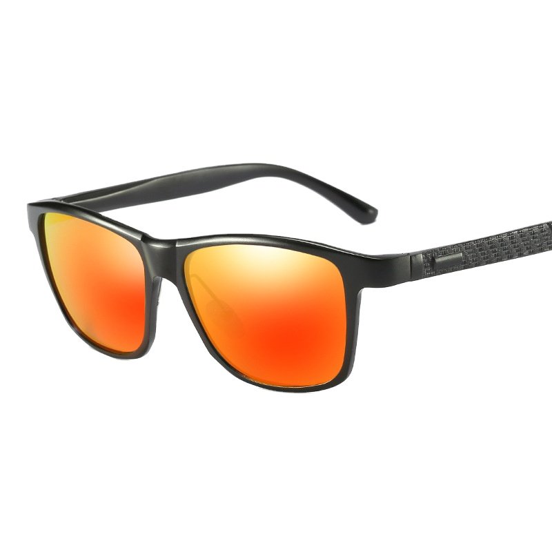 Aluminum Mg Frame Driving Polarized sunglasses man wearing Sun Glasses 2024 with CE