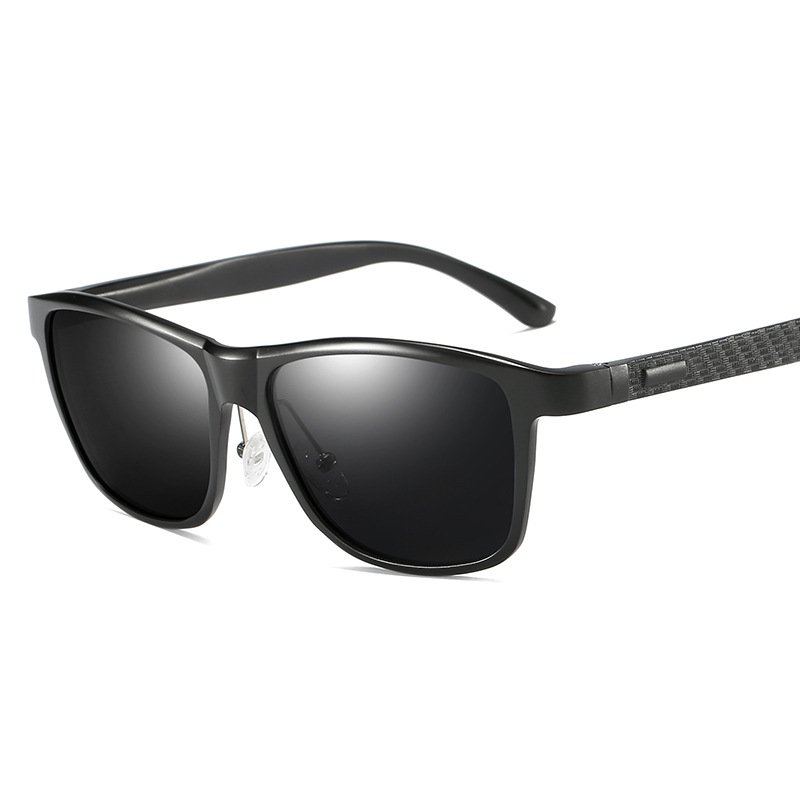 Aluminum Mg Frame Driving Polarized sunglasses man wearing Sun Glasses 2024 with CE