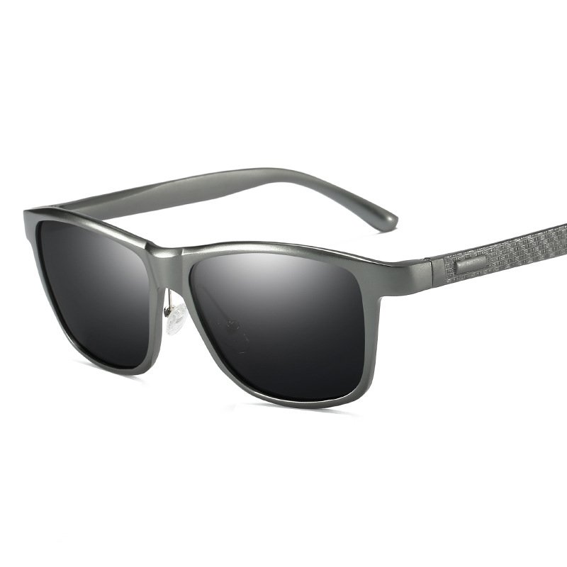 Aluminum Mg Frame Driving Polarized sunglasses man wearing Sun Glasses 2024 with CE