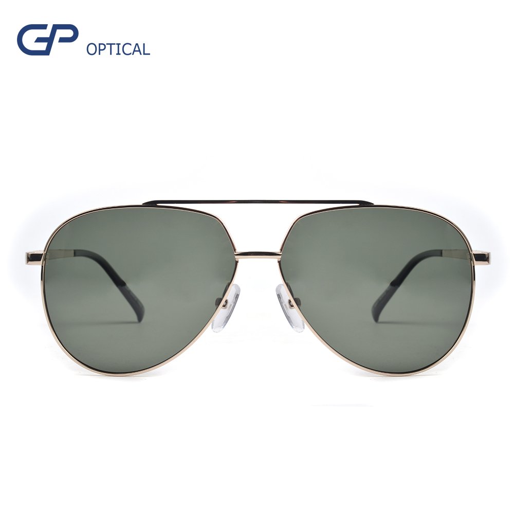 Wholesale best-selling customized men's metal sunglasses John Lennon style reasonable price super large metal frame sunglasses