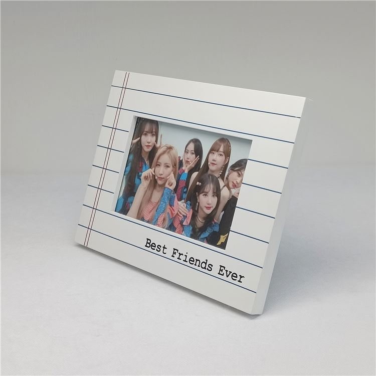 White Picture Frame Tabletop and Wall Mount Hanging Decor Solid Wood Picture Framing Machine Customized Logo Fashionable 50pcs