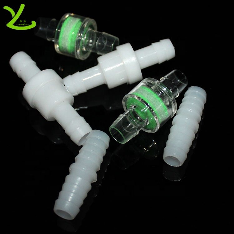 Medical grade pp parts custom durable plastic valve anti drip plastic check valve non return valve plastic for fuel gas liquid