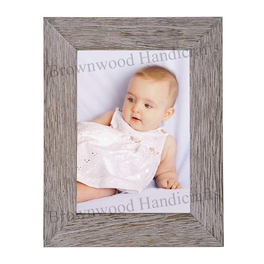Indian Manufacturer of Handmade Exquisite Design Solid Mango Wood 4X6 Photo Frame Solid Wooden Picture Frame at Wholesale Price