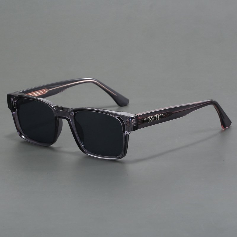 Anti Blue Light Glasses For Men Branded Sunglasses Wholesale Women's Frame Fashion Thick Rectangle Sunglasses