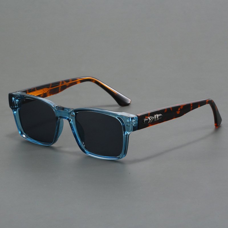 Anti Blue Light Glasses For Men Branded Sunglasses Wholesale Women's Frame Fashion Thick Rectangle Sunglasses