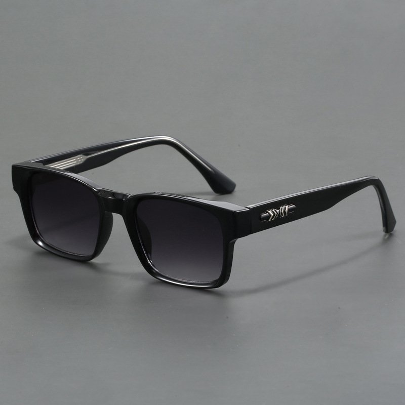 Anti Blue Light Glasses For Men Branded Sunglasses Wholesale Women's Frame Fashion Thick Rectangle Sunglasses