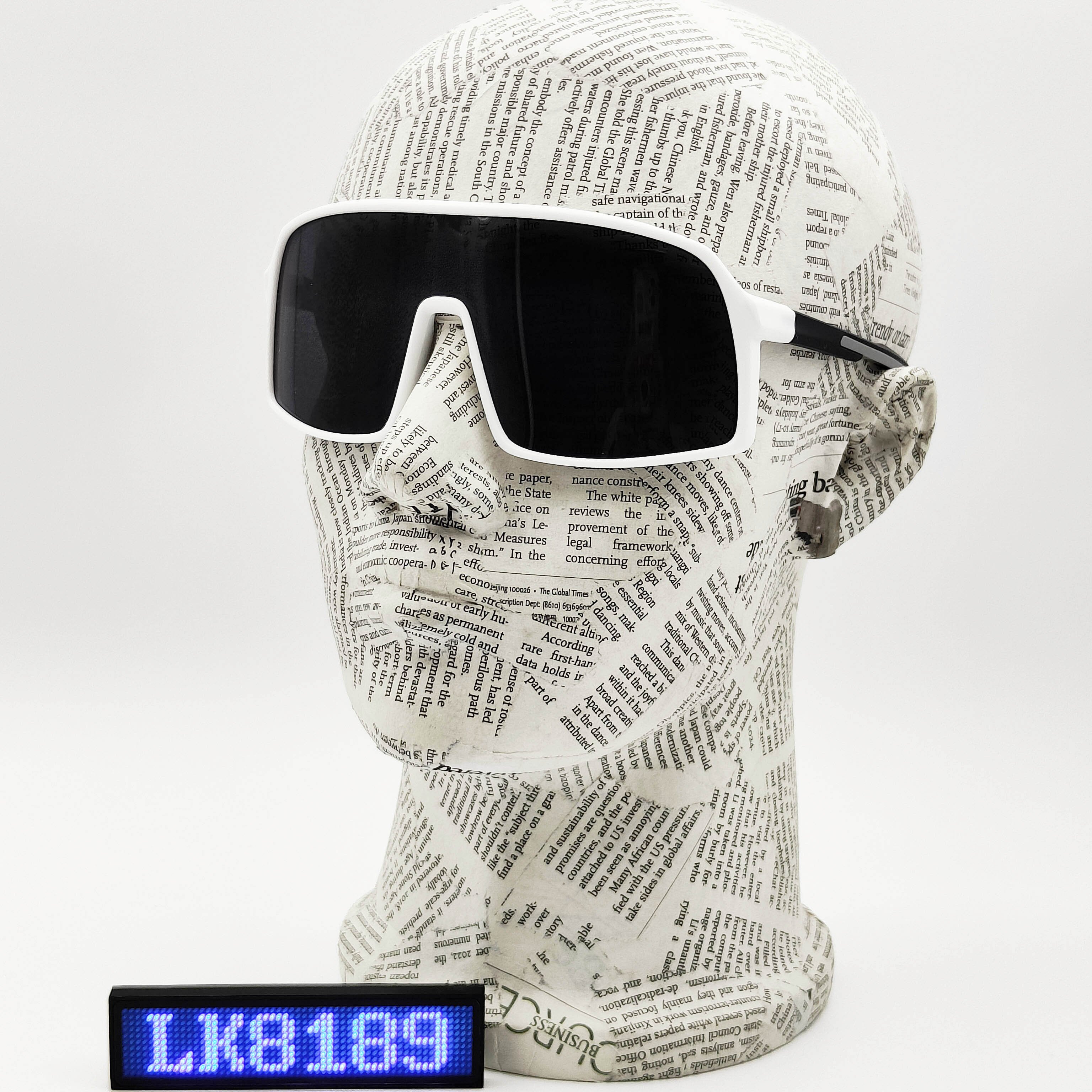 sunglasses 2024 cycling one-piece large frame outdoor running skiing tr90 men polarized custom logo sports glasses sunglasses