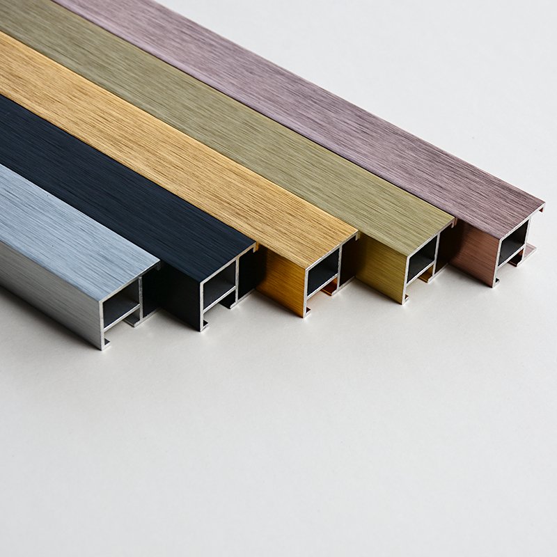 Home Decoration Canvas Aluminium Poster Frame Bar Advertisement Picture Photo Moulding Strip Aluminum Frame Metal Strips
