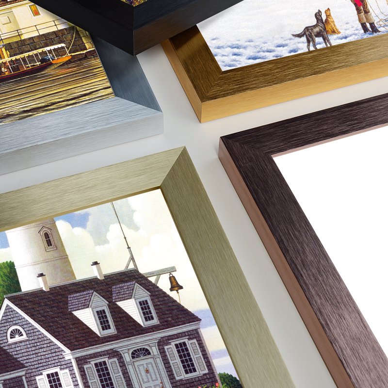 Home Decoration Canvas Aluminium Poster Frame Bar Advertisement Picture Photo Moulding Strip Aluminum Frame Metal Strips