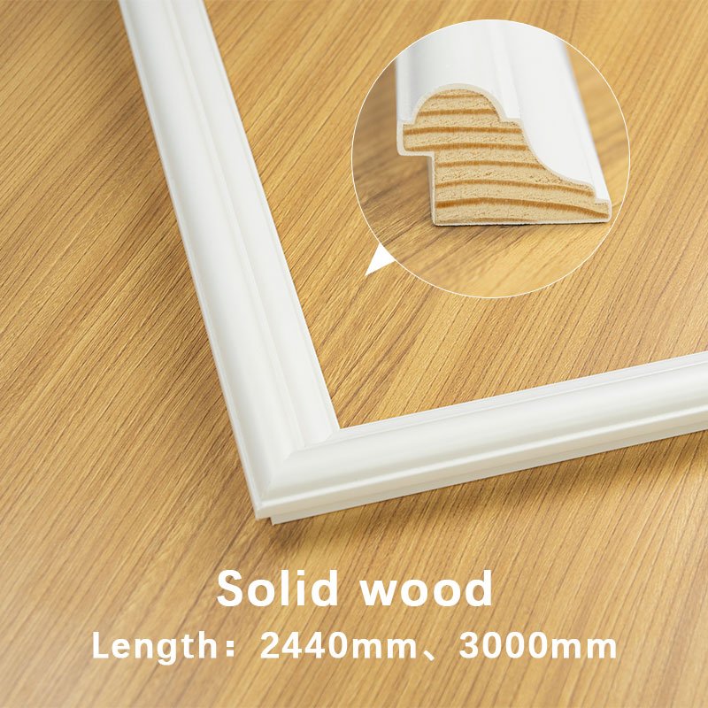 Good Price High Quality White Pine wooden Moulding