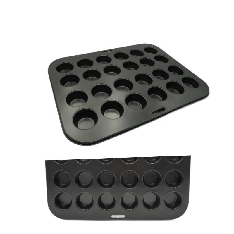 OEM 24 Cup Mini Muffin Pan Durable Non-stick coating Good Release Baking Pan mould, Cake accessories and Dessert tools