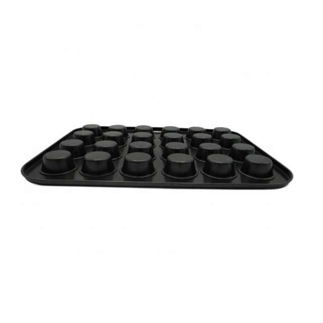 OEM 24 Cup Mini Muffin Pan Durable Non-stick coating Good Release Baking Pan mould, Cake accessories and Dessert tools