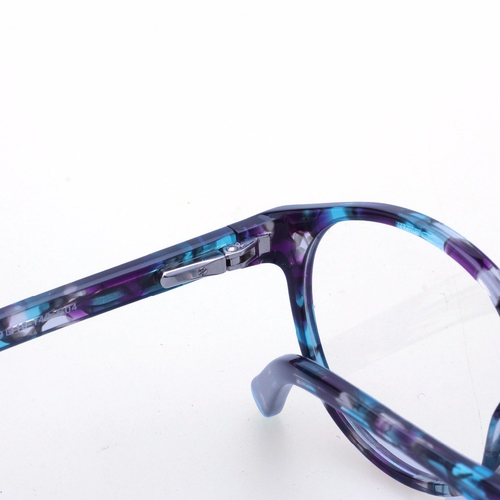 2022 Fashion Design Trendy Acetate Round Multi Colored Frames Optical Ey Glasses For Women