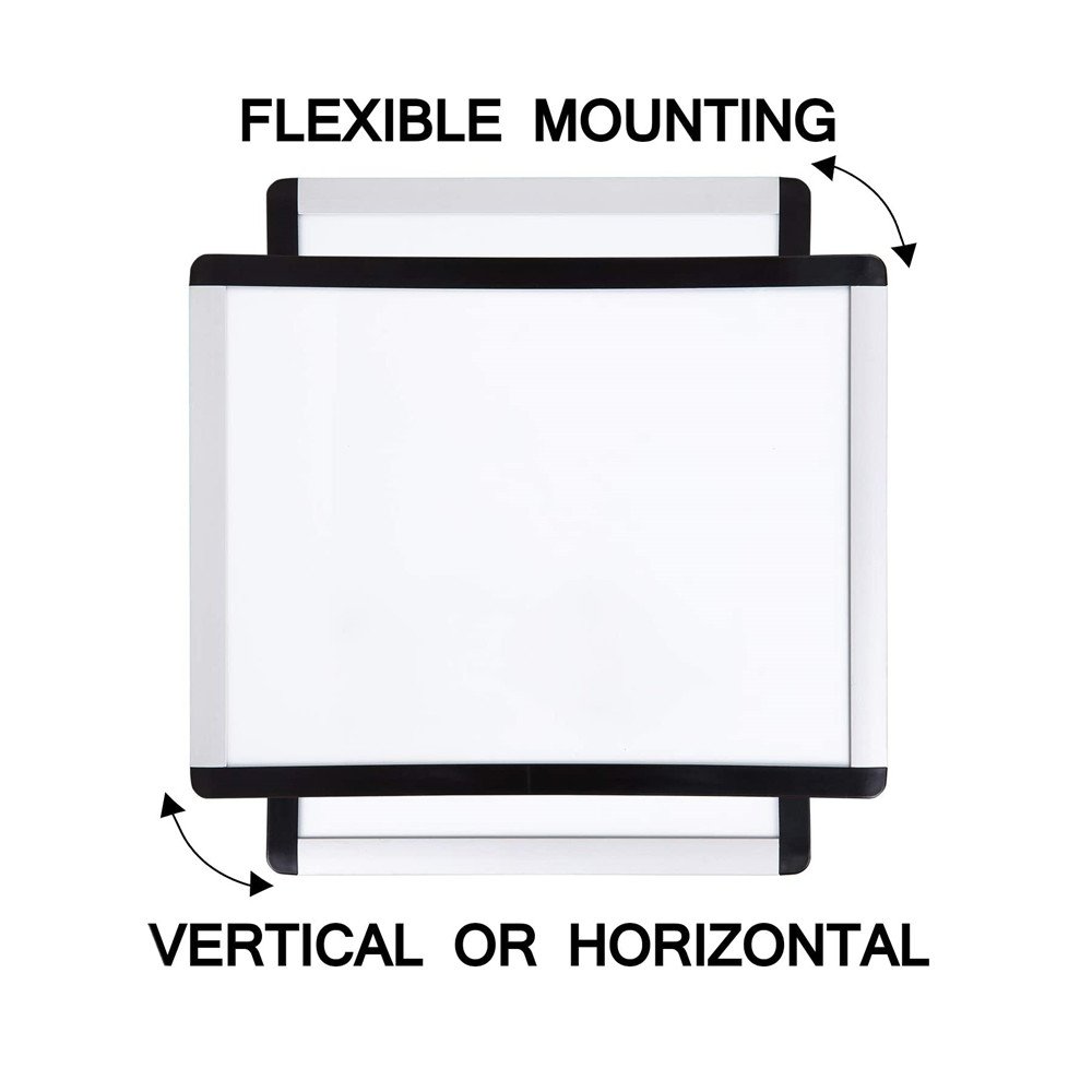Magnetic Dry Erase Board, ps frame with ABS corner, 11 x 14 Inch