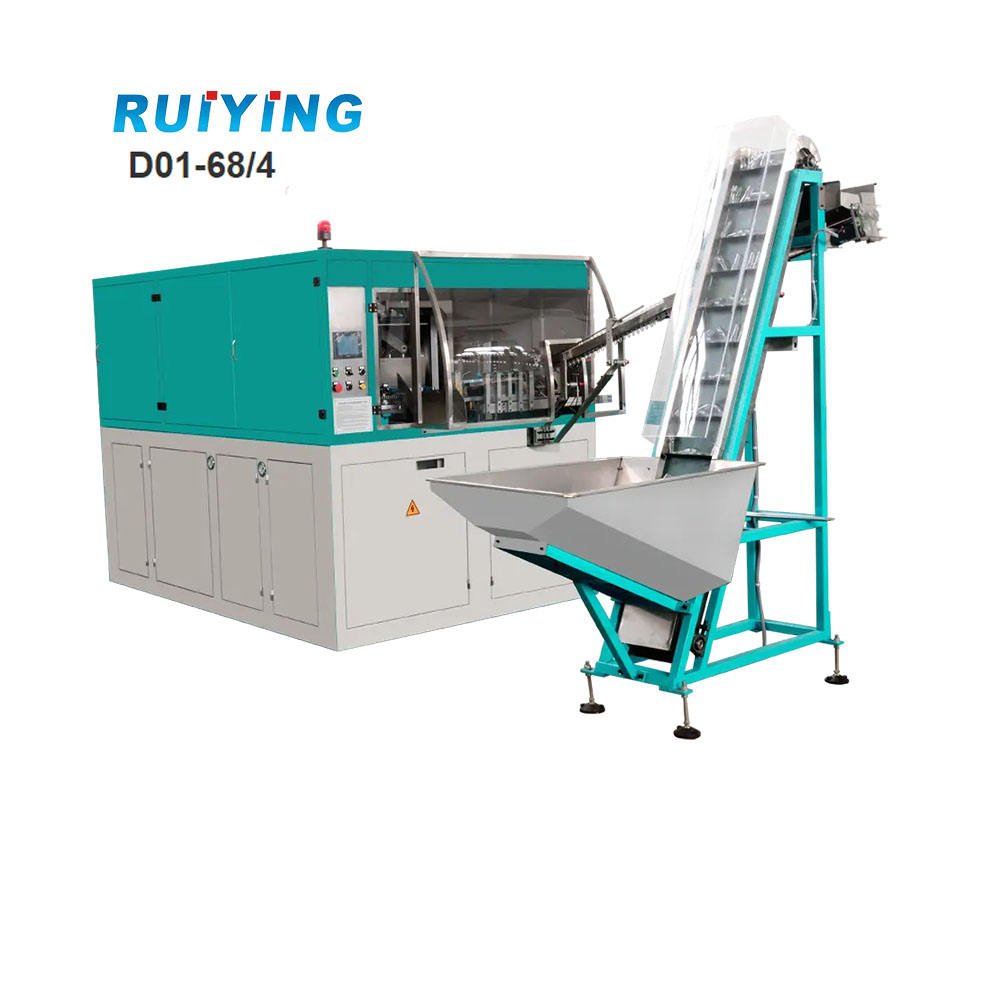 D01-68/4 600ml 4800Bph Stretch Blow Moulding Machine 4 Cavity Full Automatic PET Blowing Machine Bottle Blow Molding Machine