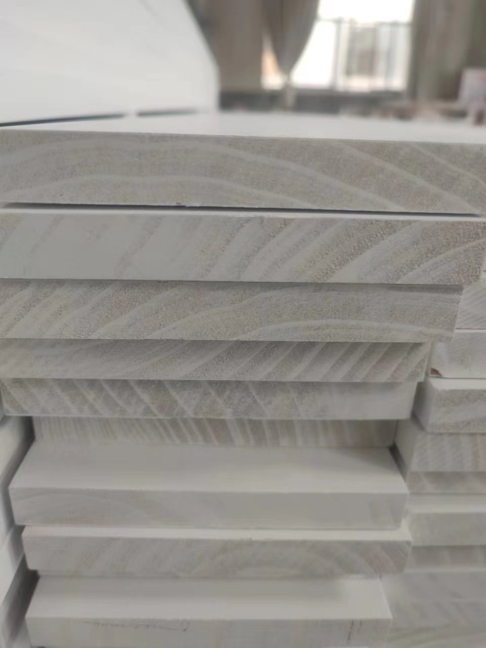 White Primed Finger Joint Pine Baseboard Wood Trim 1x2,1x4,1x6,1x8,1x10