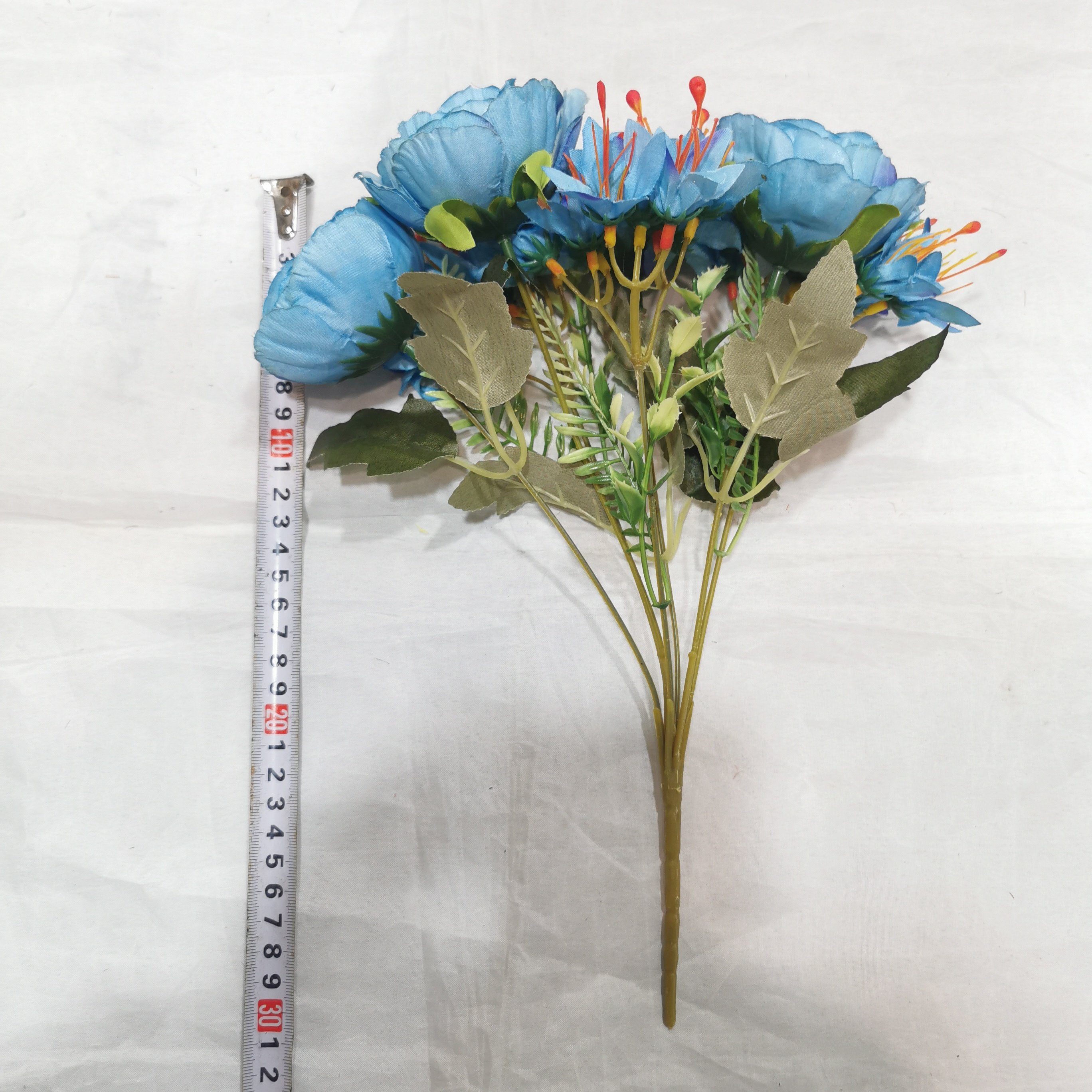 QIDA CJ23134 7 head silk flowers preserved flowers plants for Home Wedding Decorative Flowers Hot Sale 23239