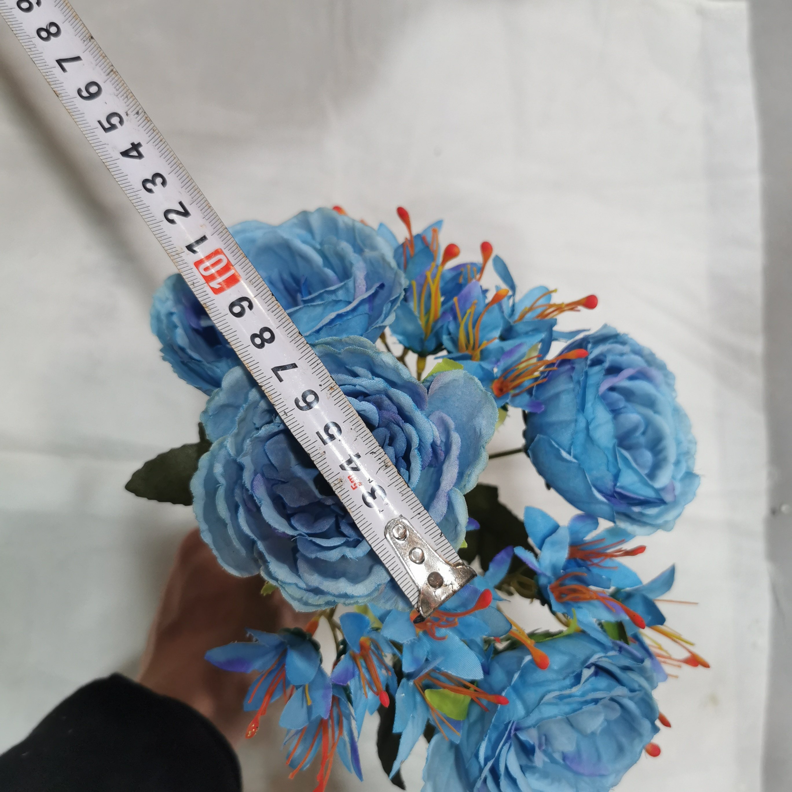 QIDA CJ23134 7 head silk flowers preserved flowers plants for Home Wedding Decorative Flowers Hot Sale 23239