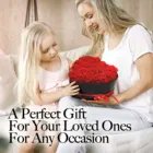 16 Forever Endless Eternal Flowers Real Preserved Roses in Heart Shaped Gift Box for Valentine's Day Gift Ideas 2024