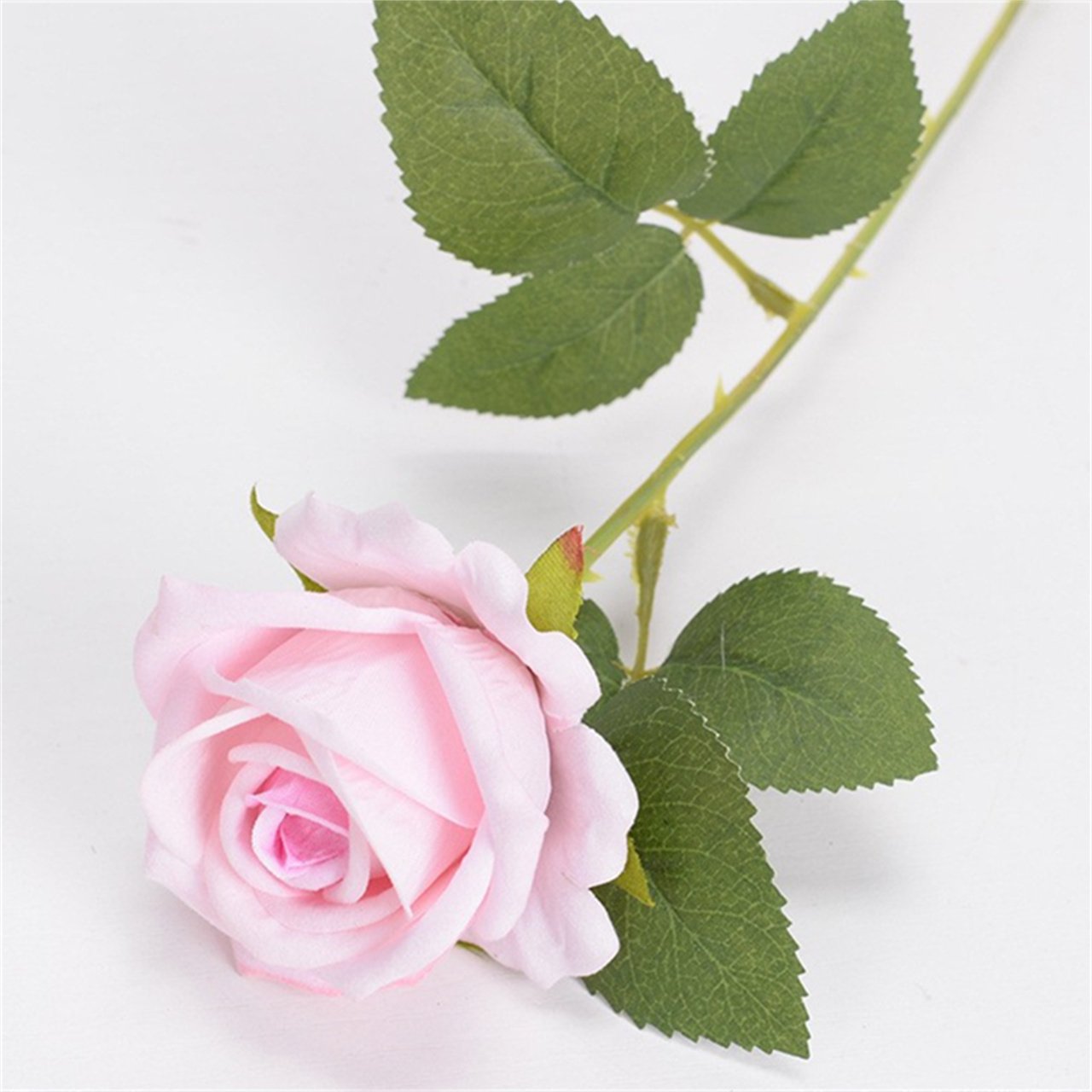YX Valentine's Day Single Flannel Artificial Red Rose Preserved Flower Plant Wedding Car Flower Arrangement Rose Outfit