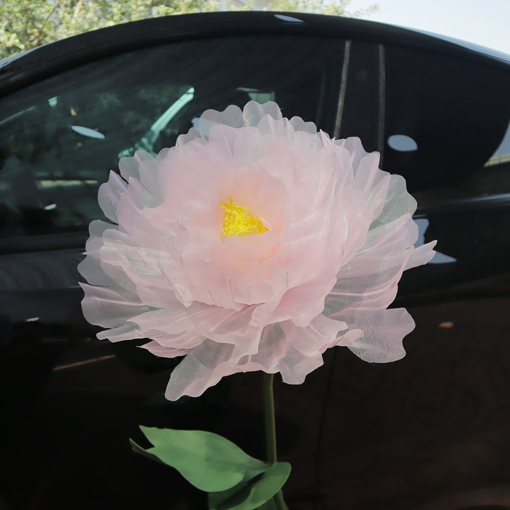 50cm Large Artificial Peony Flower Bouquet Wedding Background Decoration Party Supplies Props Decor Natural Preserved Flowers
