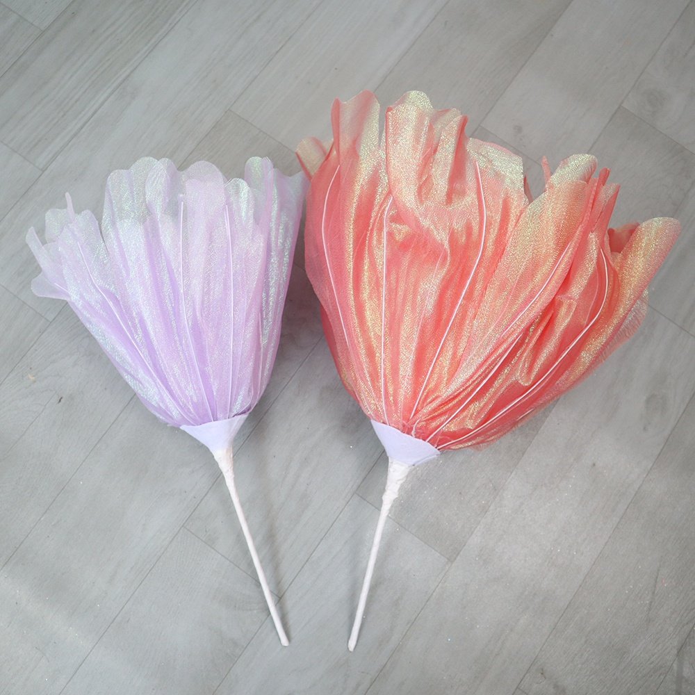 50cm Large Artificial Peony Flower Bouquet Wedding Background Decoration Party Supplies Props Decor Natural Preserved Flowers