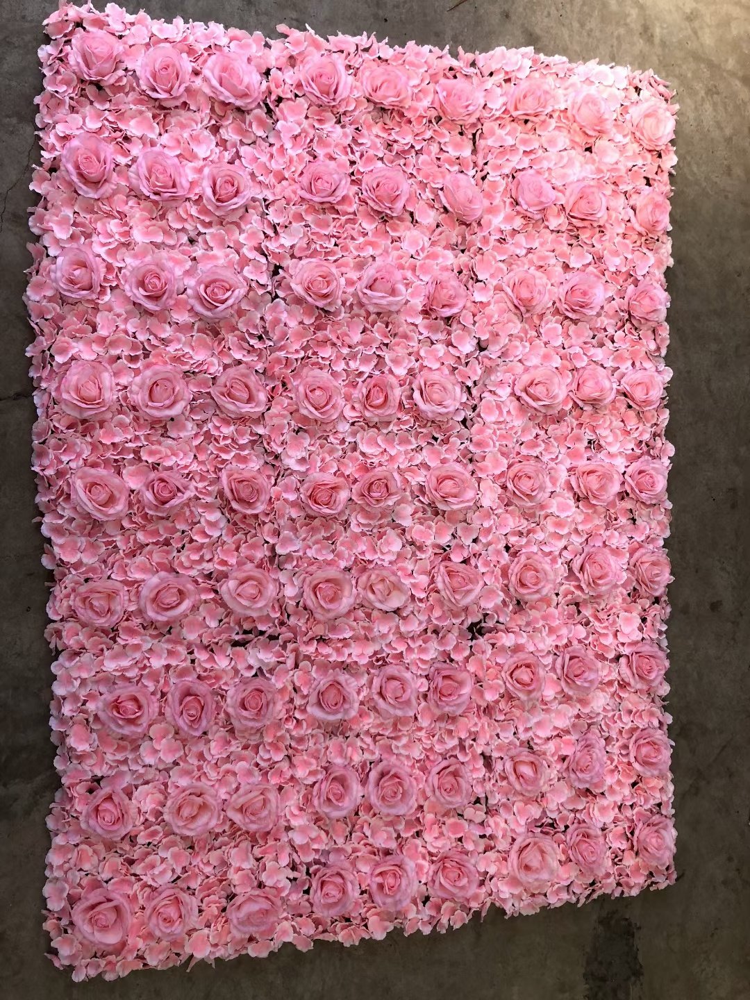 2024 the most popular design Flower Wall Panel Decorative Flower board 40x60 for wedding scene indoor outdoor