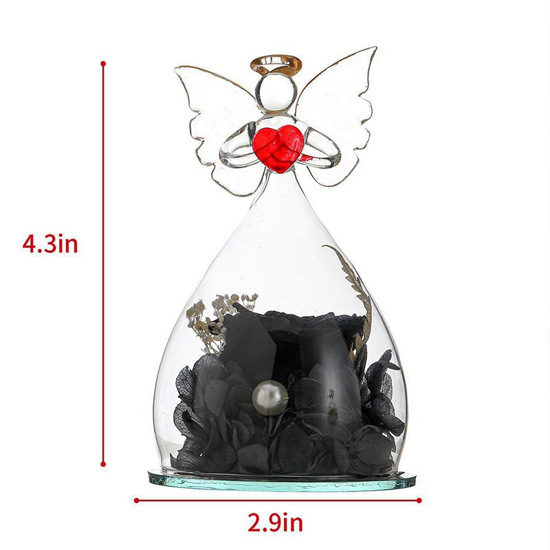 Forever eternal Preserved Real Roses preserved flower gifts in glass dome valentines day gift