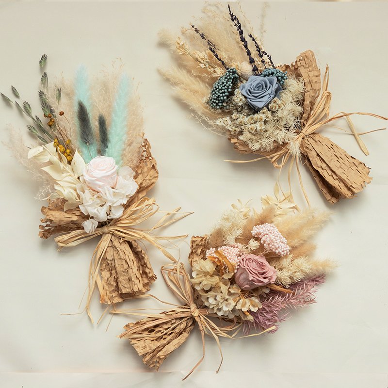 Wholesale Mother's Day Gift Long Life Lasting Real Natural Everlasting Immortal Forever Eternal Preserved Flower in Box