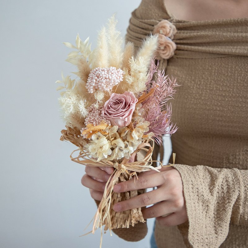 Wholesale Mother's Day Gift Long Life Lasting Real Natural Everlasting Immortal Forever Eternal Preserved Flower in Box