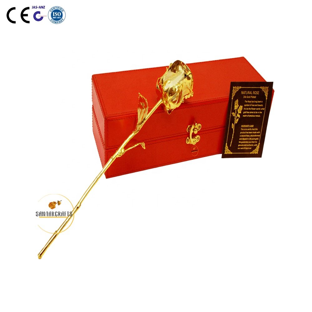 Golden Rose 24k Forever Gift for Mother's Day father day anniversary birthday new year any occasion Party