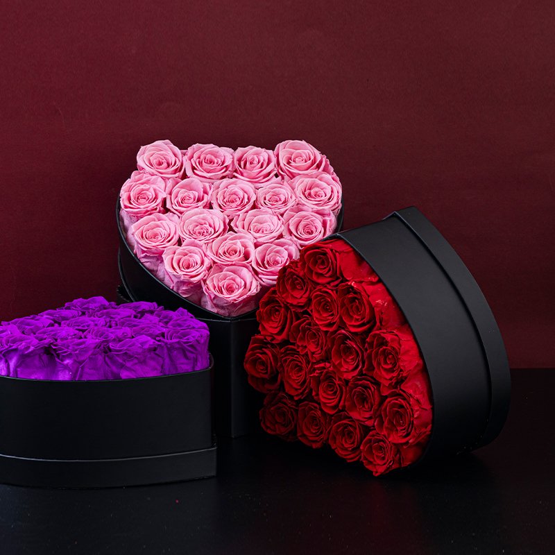 Gift Box Eternal Flower Rose Valentine's Day Christmas Graduation New Year Easter Mother's Day Thanksgiving Chinese New Year