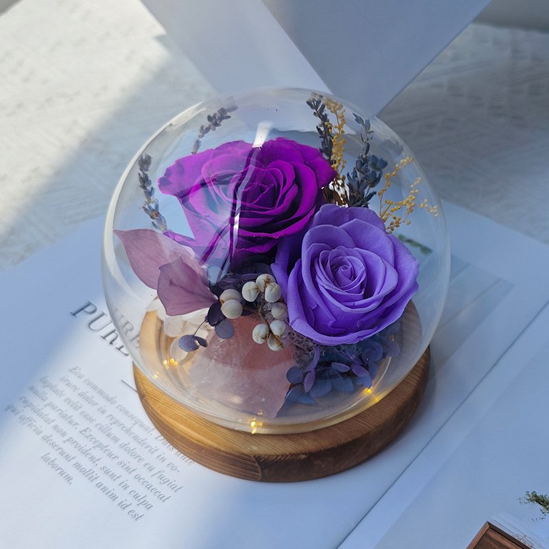 Valentines Day Gifts Eternal Real Rose Everlasting Bella New Product Ideas 2024 Forever Roses Preserved Flower in Glass Dome