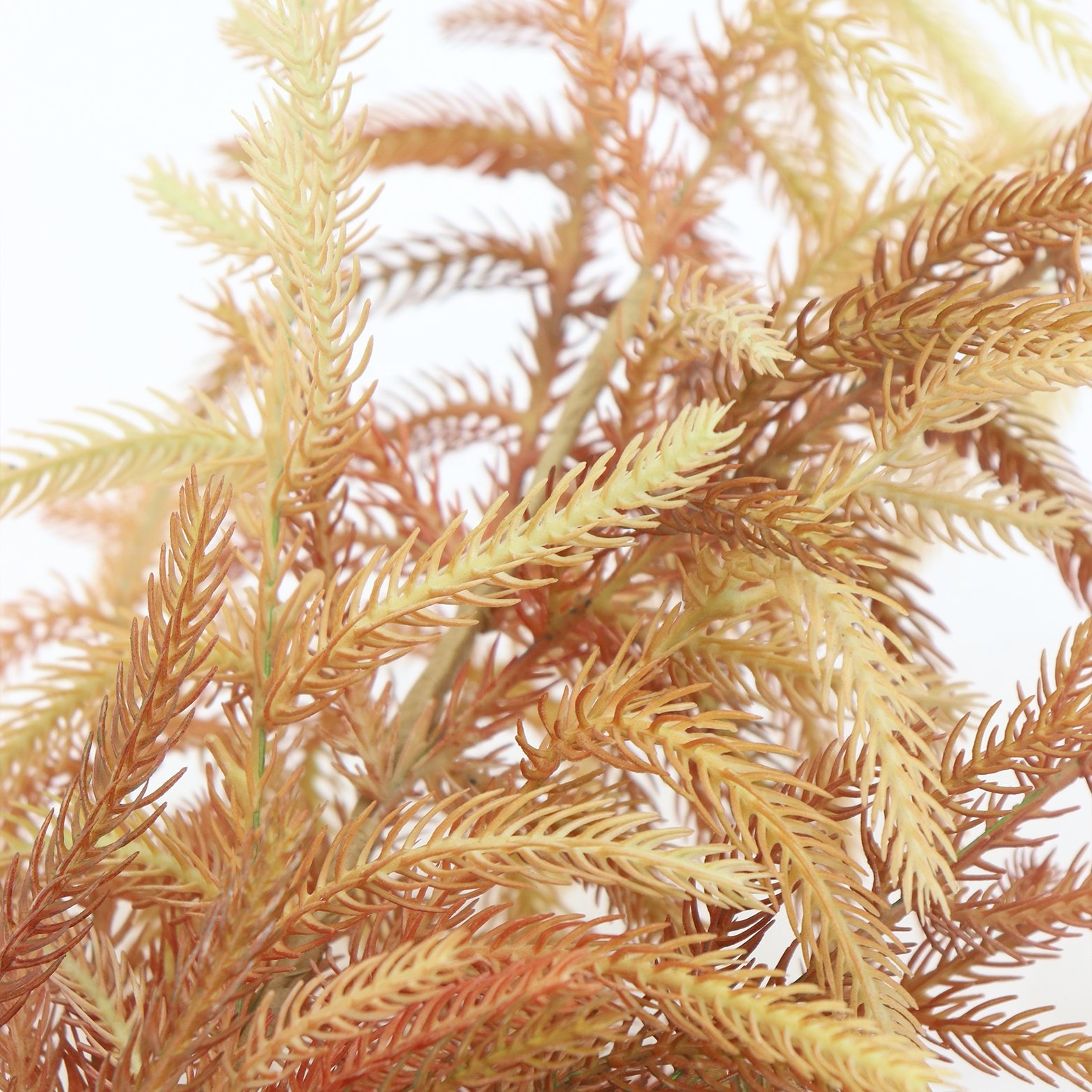 2024 Upgraded 64cm Norfolk Pine Branch Christmas Thanksgiving Artificial Greenery Preserved Flowers & Plants Wreaths Decorative