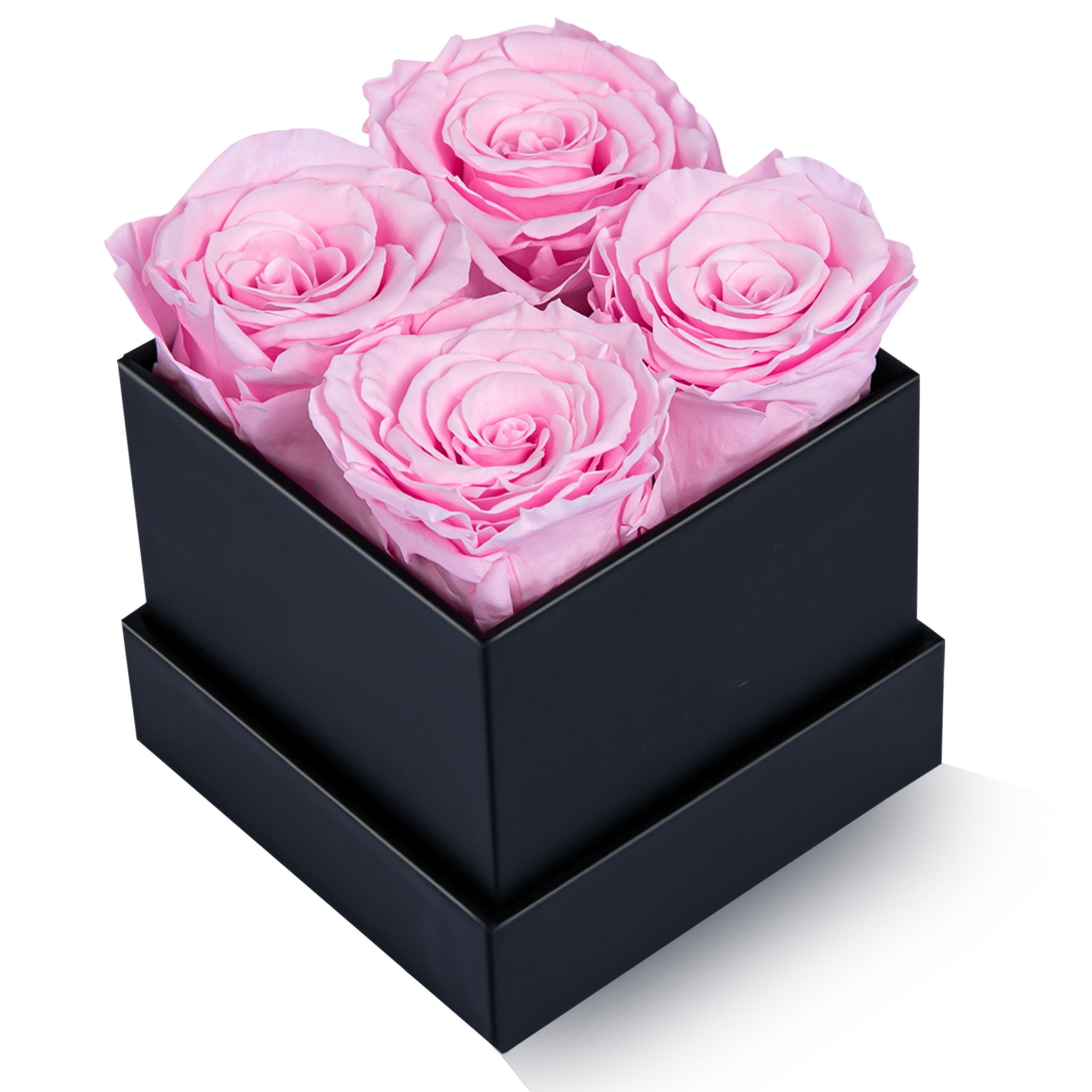 New Products Ideas 2024 Purple Forever Flores Real Eternal Decorative Rose Preserving Flower In Gift Square Box