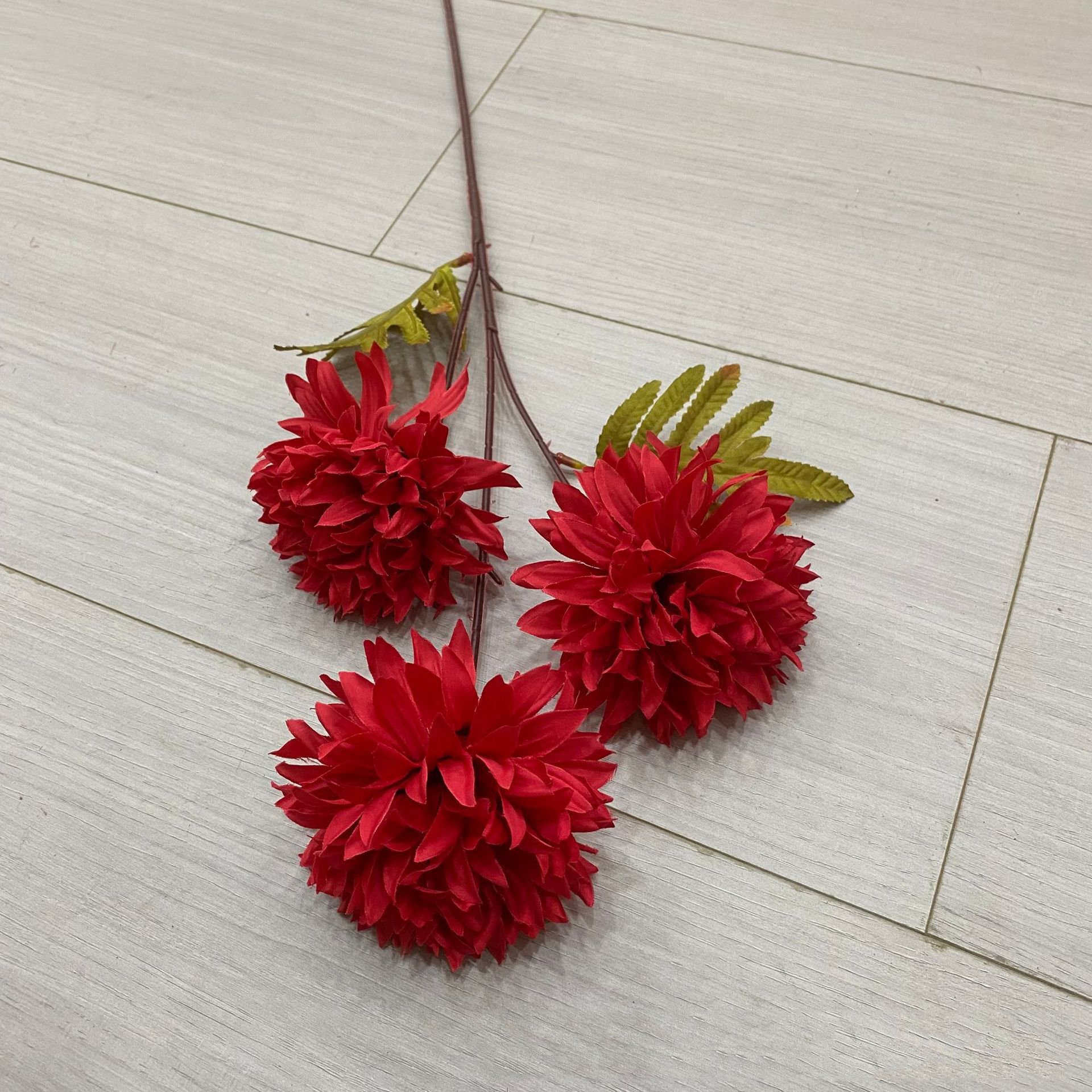 M-152 wedding decoration supplies artificial 3 branches dandelion flowers faux daisy flower home decor