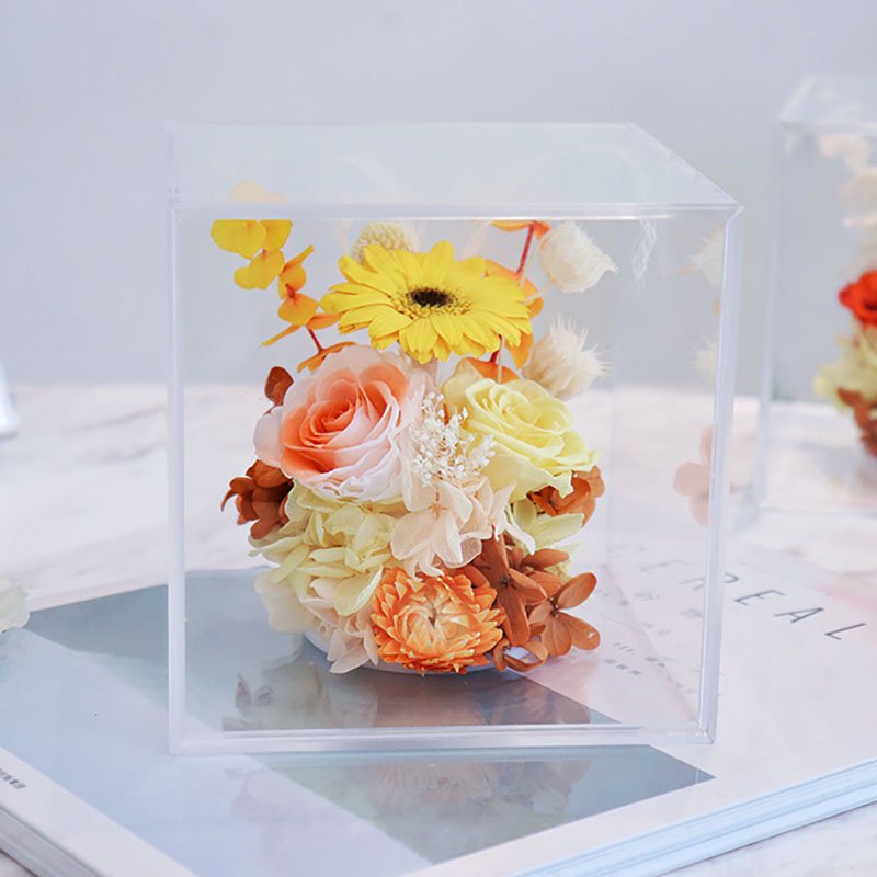 Wholesale Simulation African Chrysanthemum Preserved Flowers African Chrysanthemum For Home Decor African Chrysanthemum
