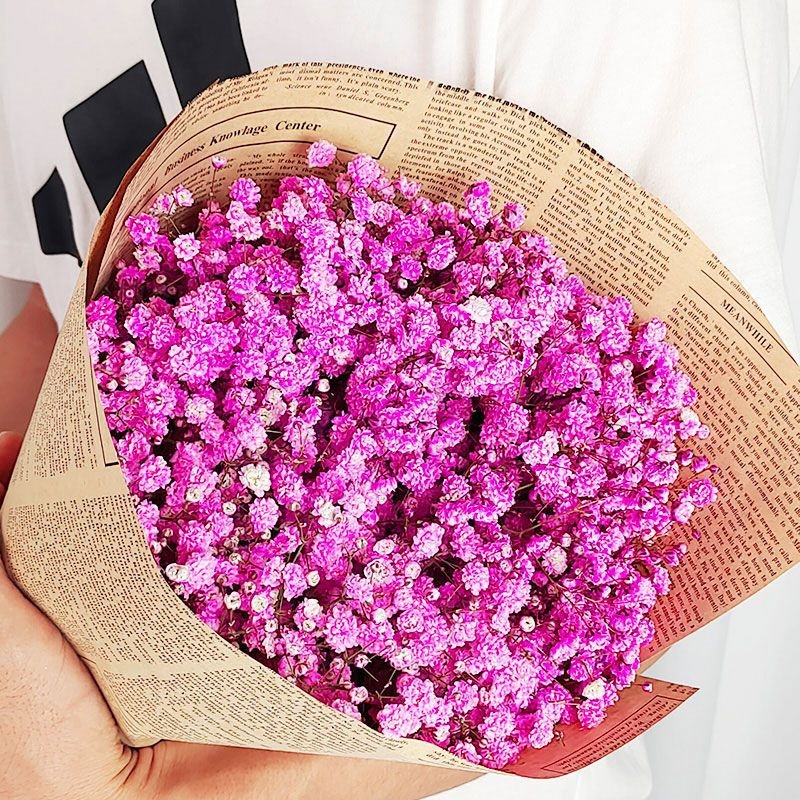 A00641-Factory Direct Sales Most Popular Preserved Babysbreath Flowers Artificial Gypsophila For Wedding Home Decoration