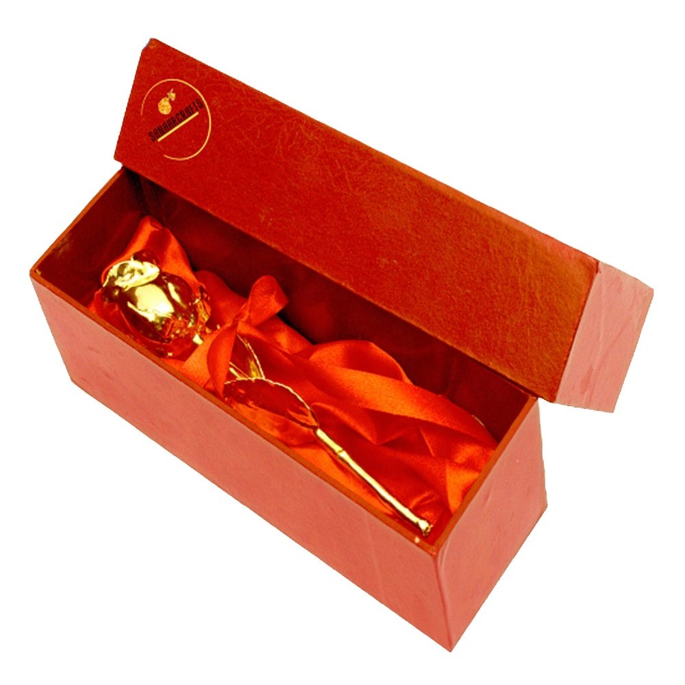Welcome 2022 with Natural 24k Gold Plated Rose