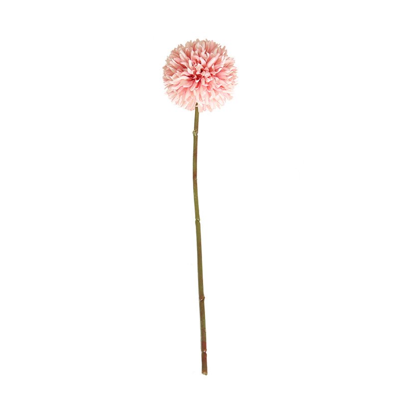 E-L078 Hot Sale Wedding Home Decoration Silk Dandelion Flower Bulk Colorful Single Head Artificial Chrysanthemum Flower