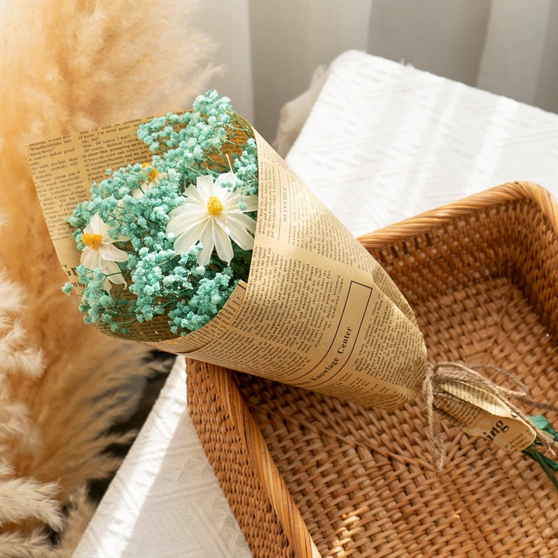 Hot Selling Preserved flower Dried Flower Colorful Gypsophila