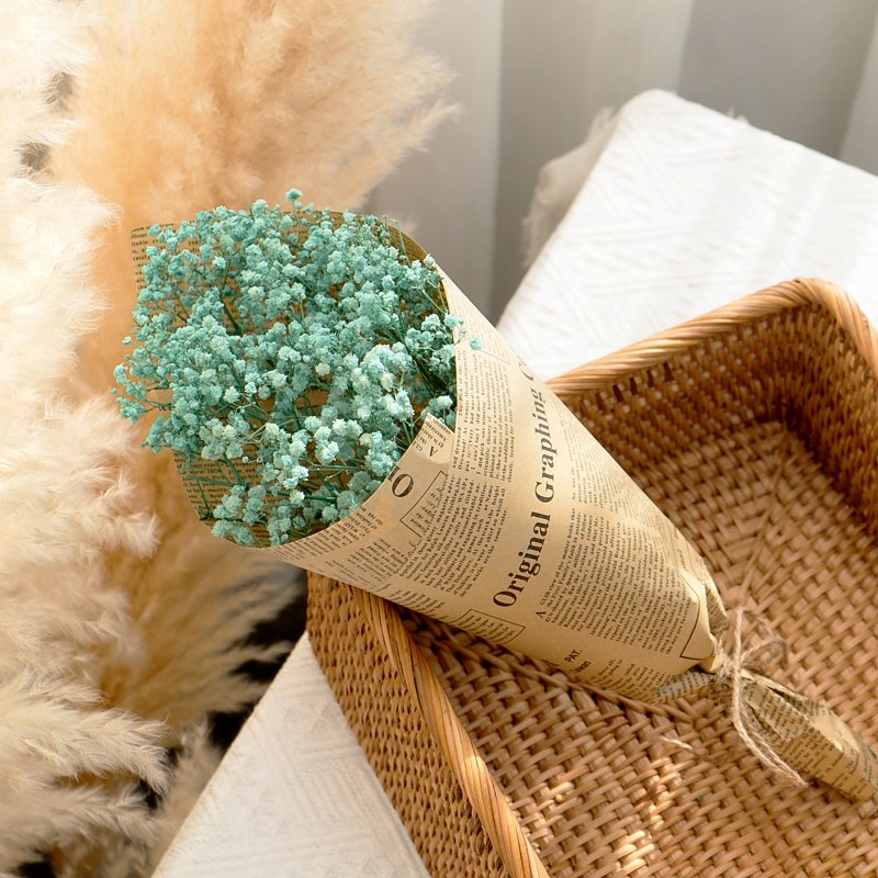 Hot Selling Preserved flower Dried Flower Colorful Gypsophila