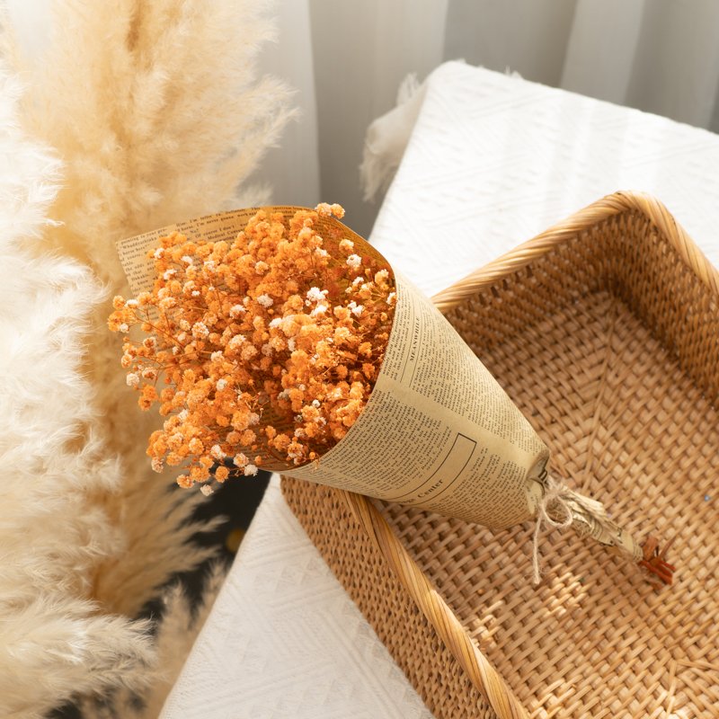 Hot Selling Preserved flower Dried Flower Colorful Gypsophila