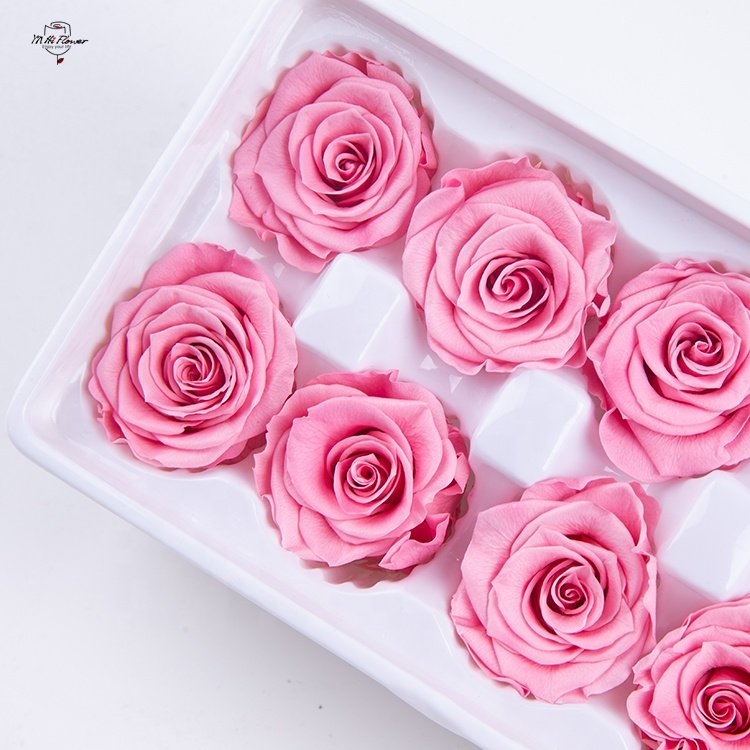 Eternity Flower Material Long Life Lasting Rose Eternally Preserved Flowers Heads For Valentines Flowers Gift