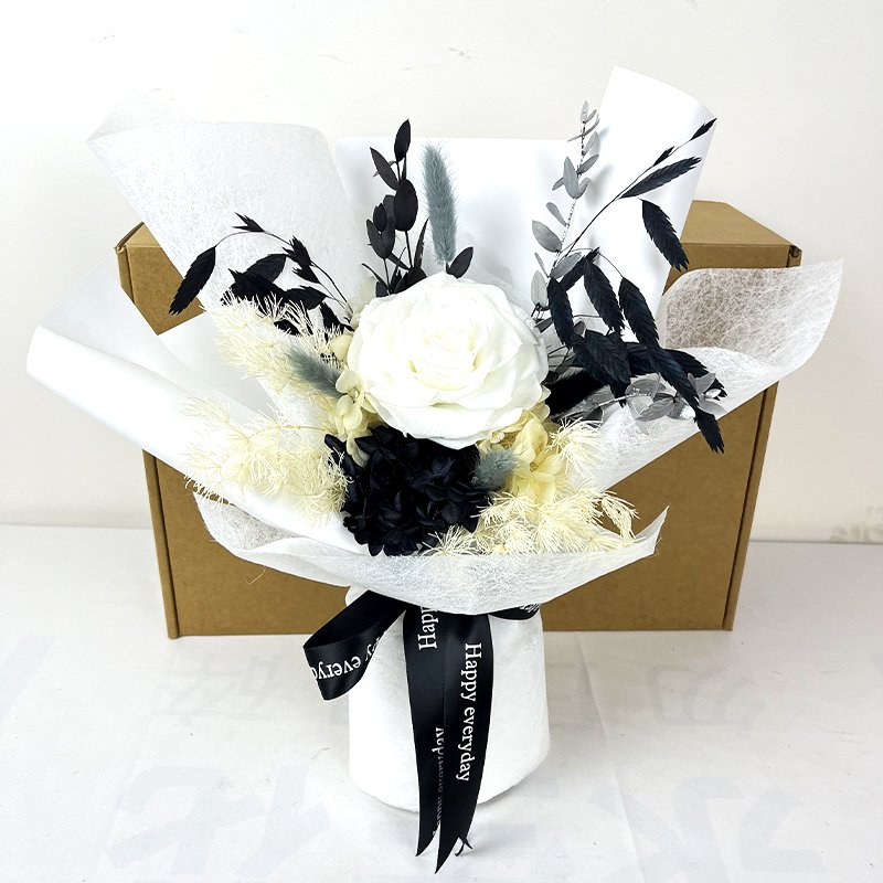Eternal Preserved Rose Bouquet Centerpiece Flower for Valentine's Day Mother's Day Thanksgiving & Back School