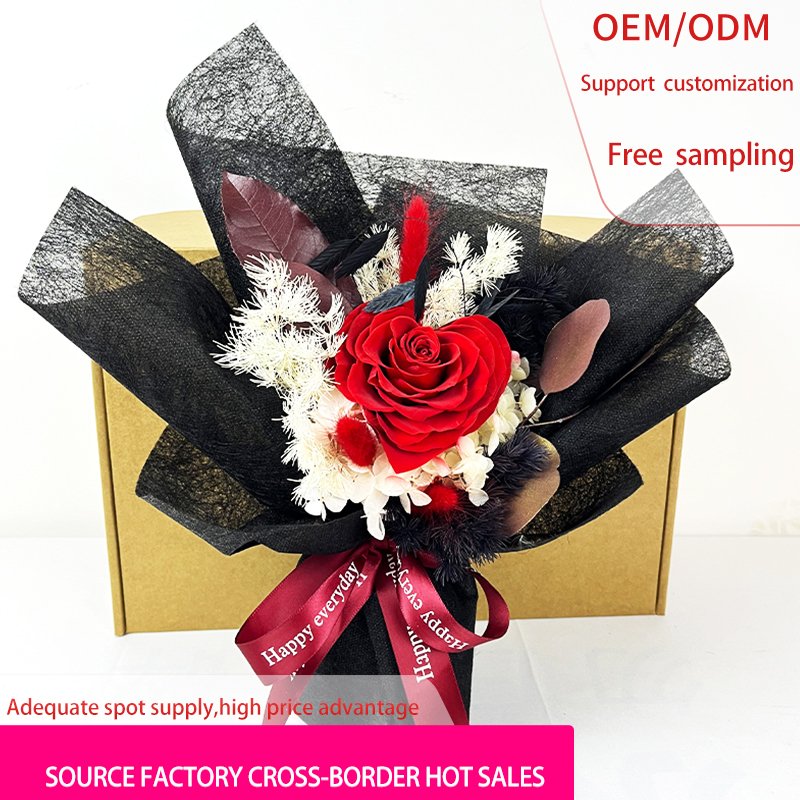 Eternal Preserved Rose Bouquet Centerpiece Flower for Valentine's Day Mother's Day Thanksgiving & Back School