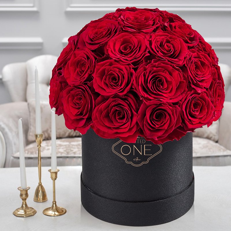 UO Real Touch Rose Flower Festival Gift Box Forever Rose Everlasting Flowers Eternal Preserved Roses